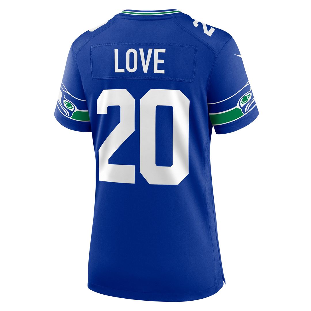 Julian Love Seattle Seahawks Nike Women's Team Game Jersey -  College Navy