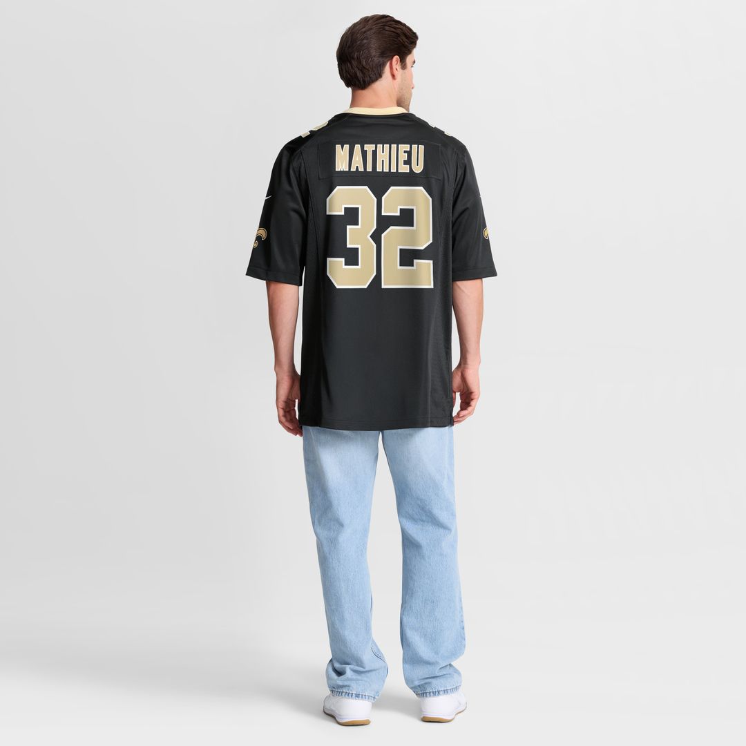 Tyrann Mathieu New Orleans Saints Nike Game Jersey - Black