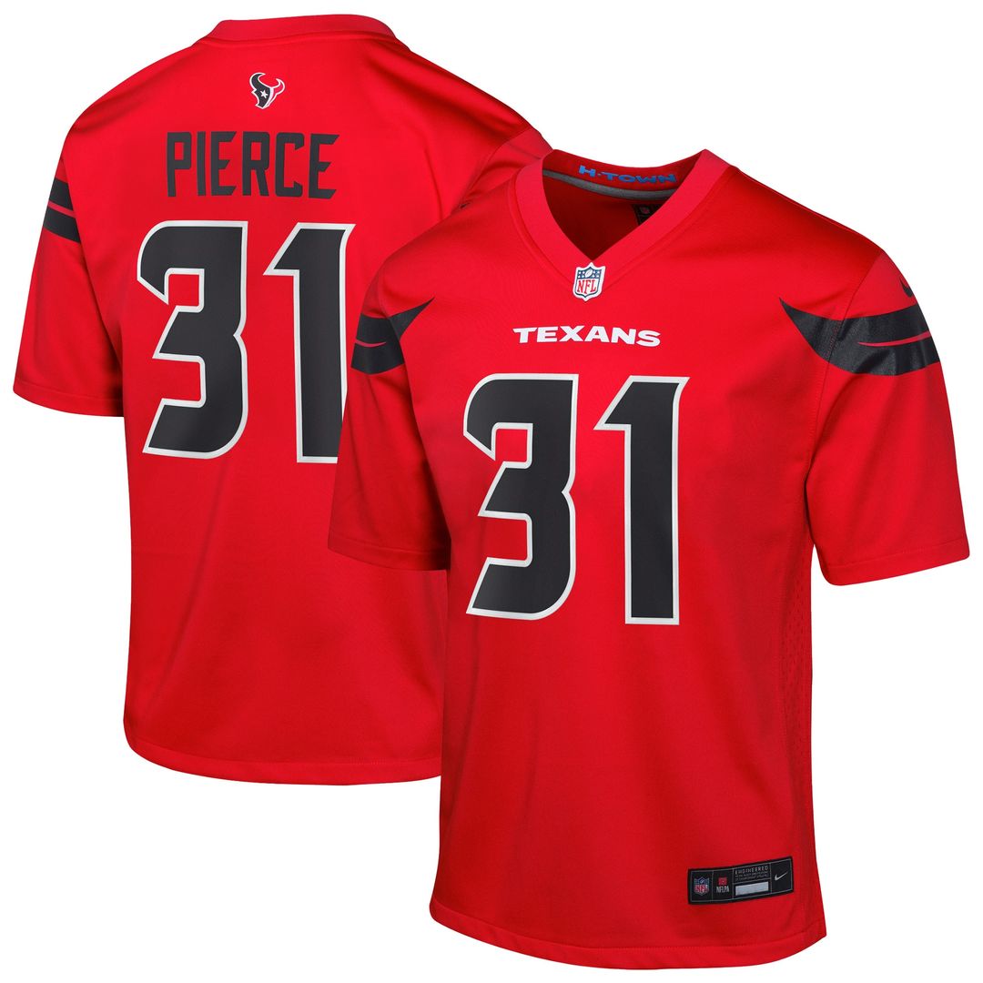 Dameon Pierce Houston Texans Nike Youth Game Jersey - Navy