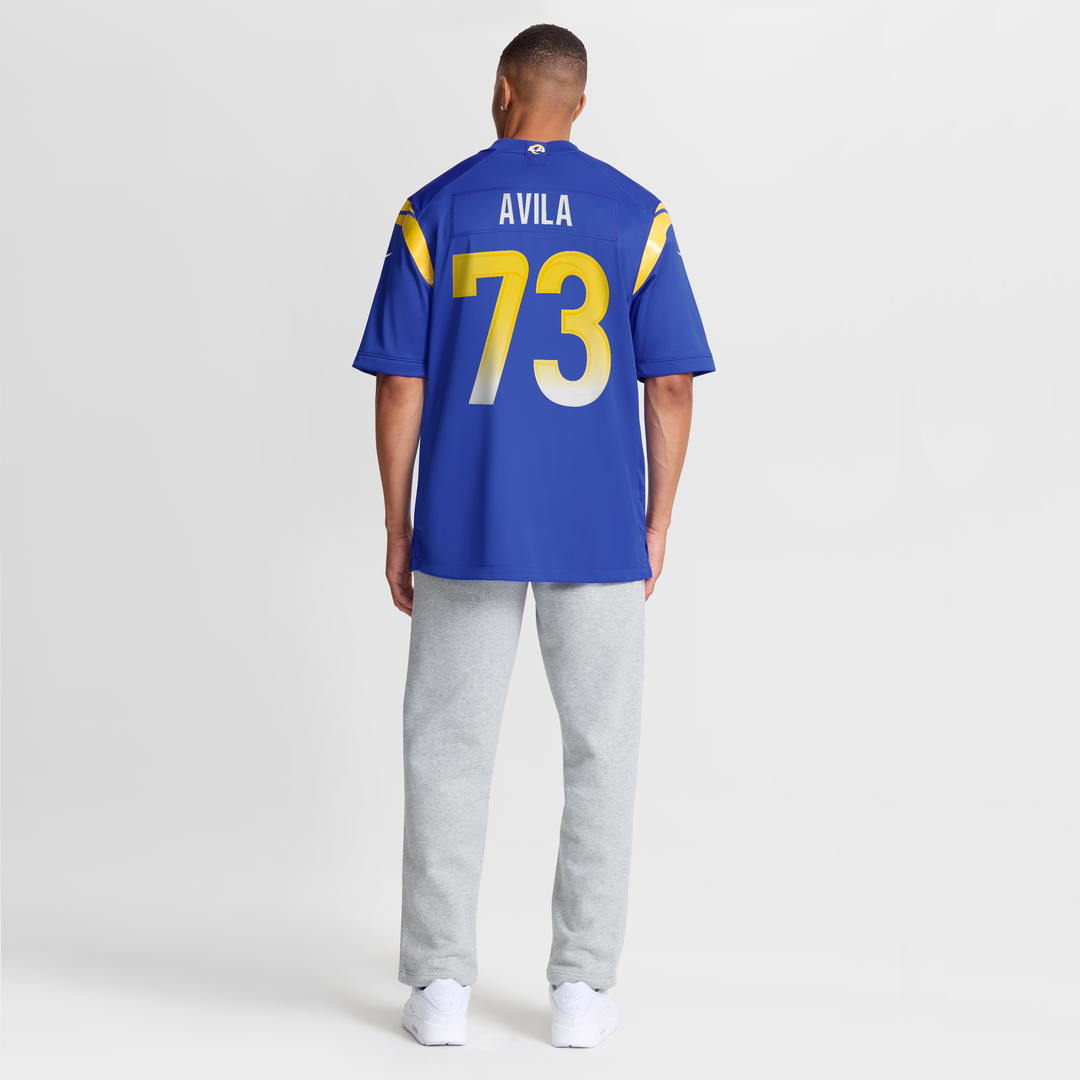 Steve Avila Los Angeles Rams Nike Home Game Jersey - Royal