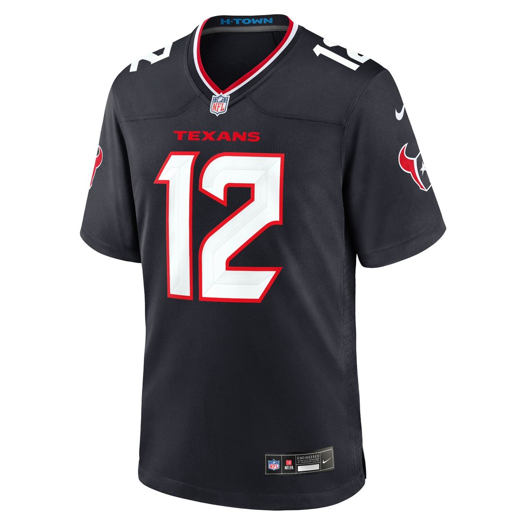 Nico Collins Houston Texans Nike Game Jersey -  White