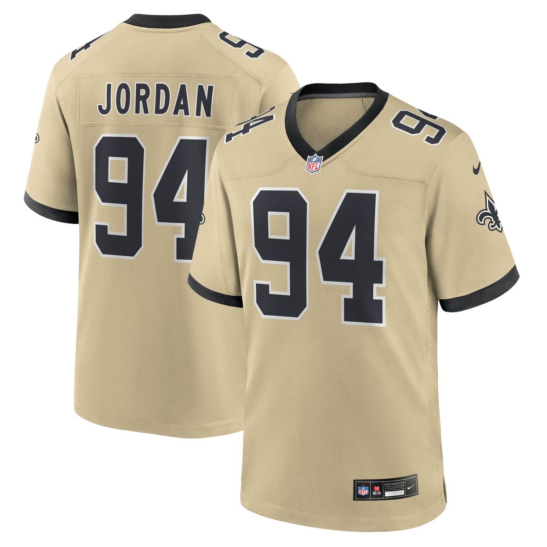 Cameron Jordan New Orleans Saints Nike Game Jersey - Black