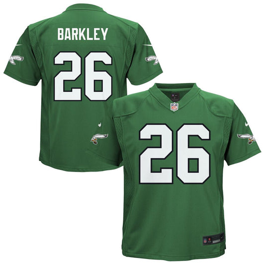 Saquon Barkley Philadelphia Eagles Nike Preschool Alternate Player Game Jersey - Kelly Green