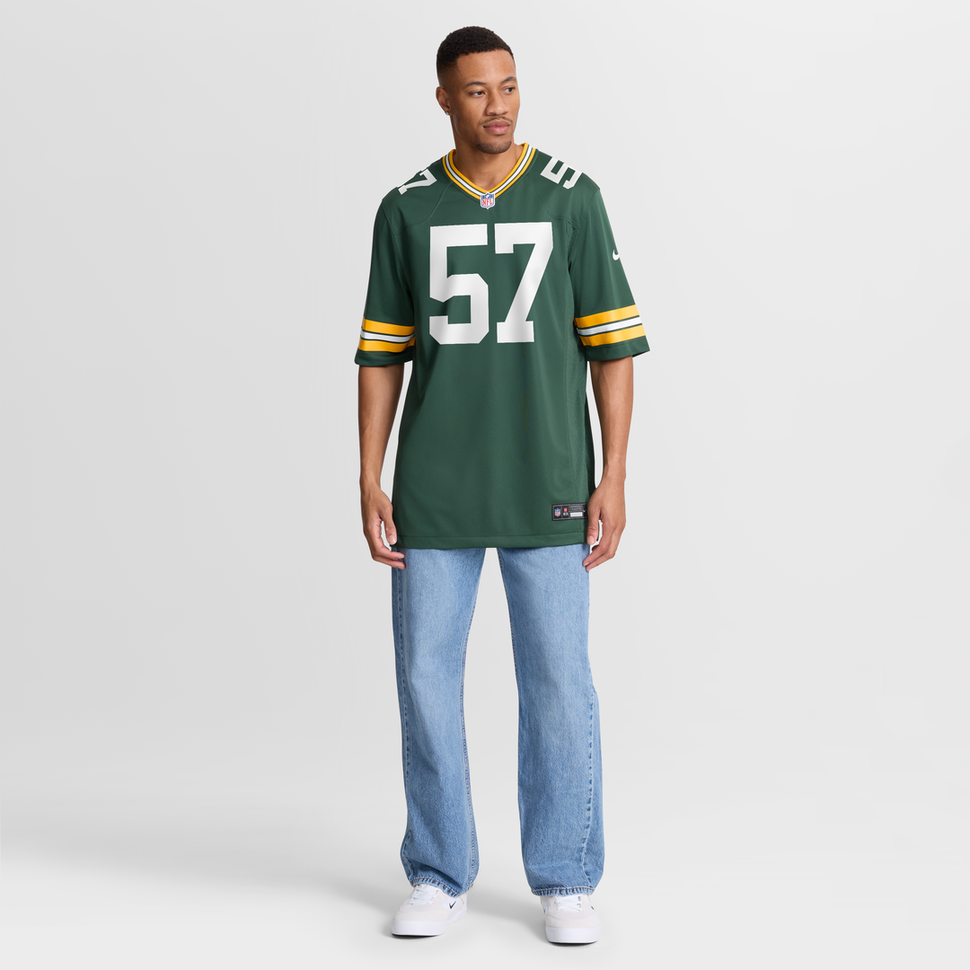 Brenton Cox Jr. Green Bay Packers Nike  Game Jersey -  Green