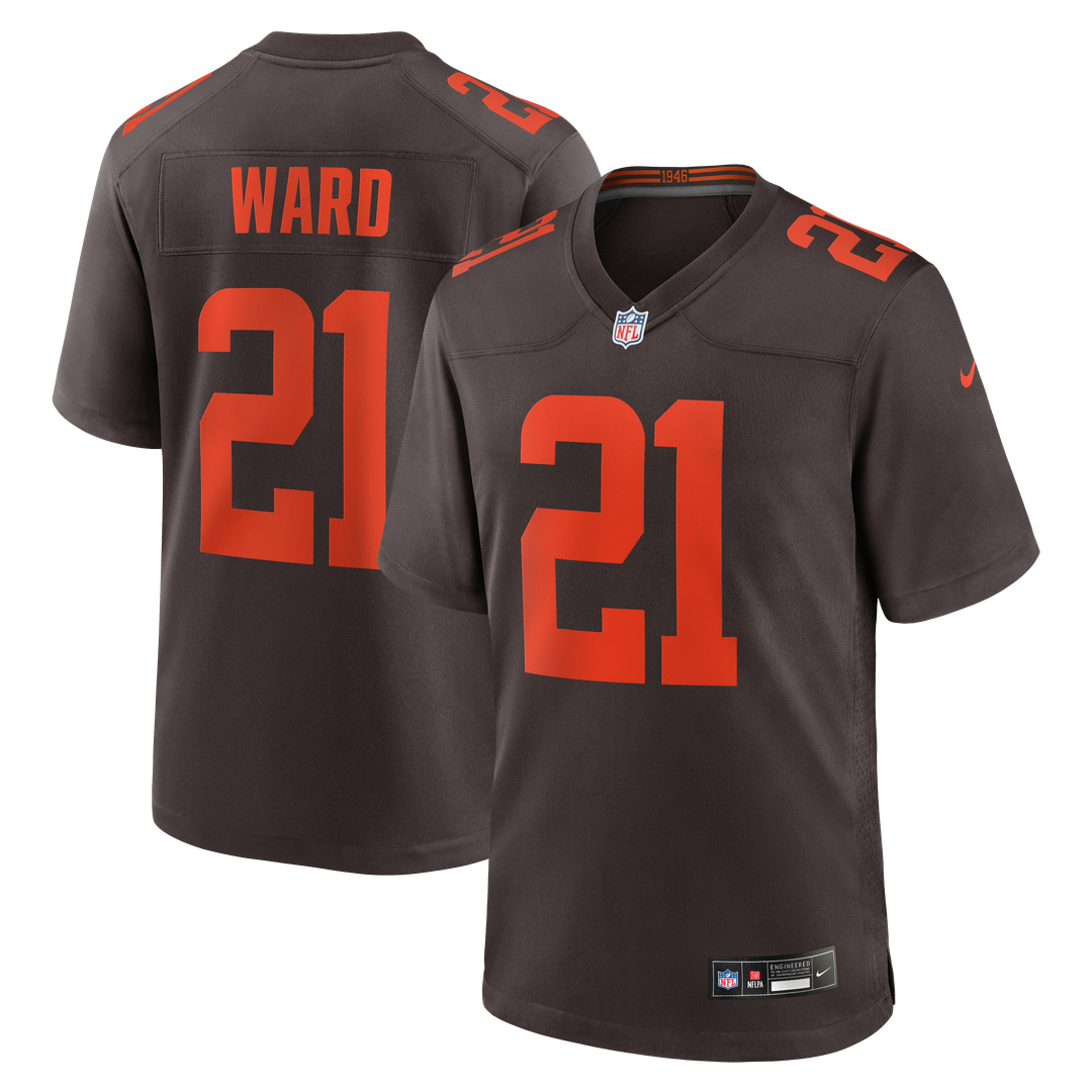 Denzel Ward Cleveland Browns Nike Alpha Dawg Game Jersey - Brown