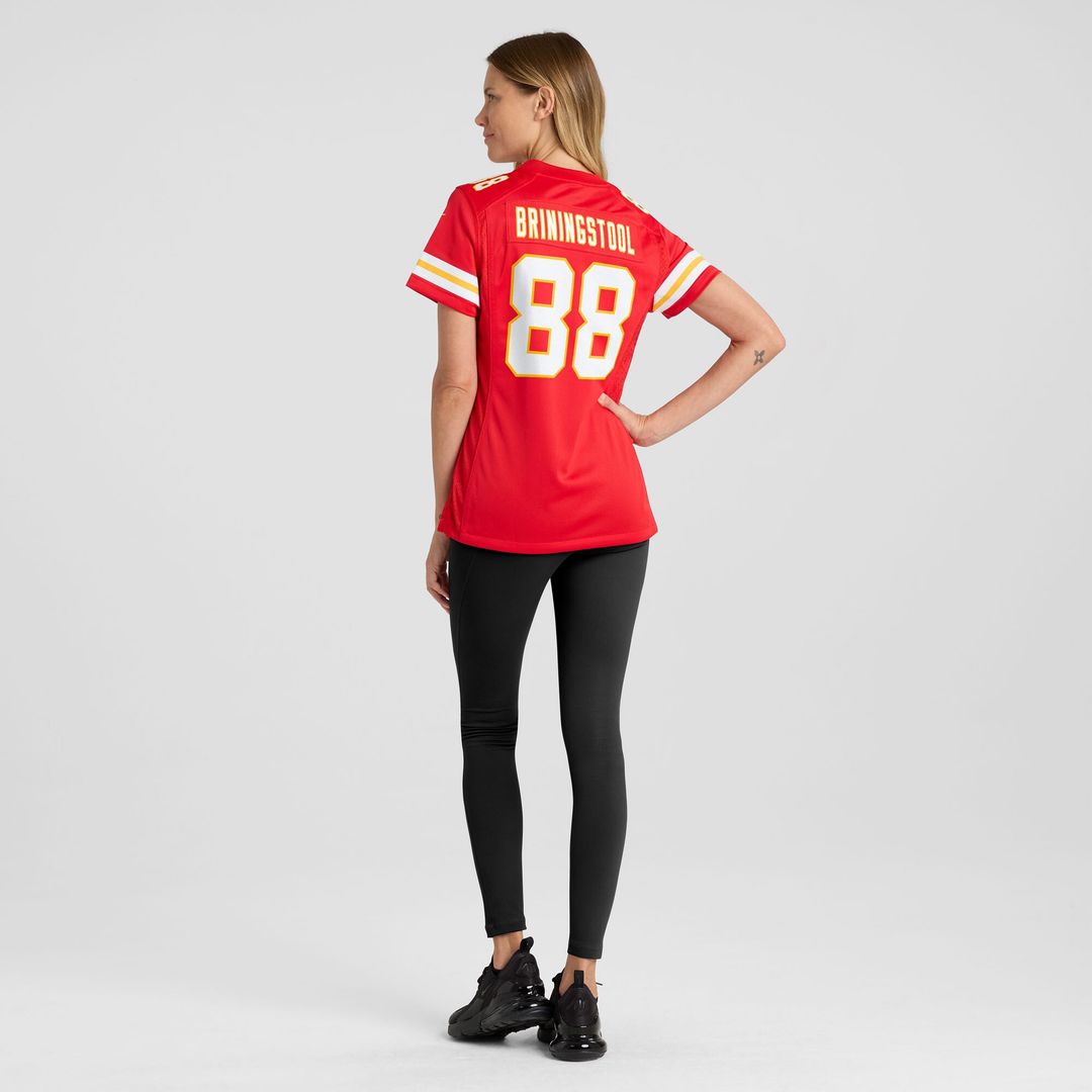Jake Briningstool Kansas City Chiefs Nike Women's Team Game Jersey -  Red