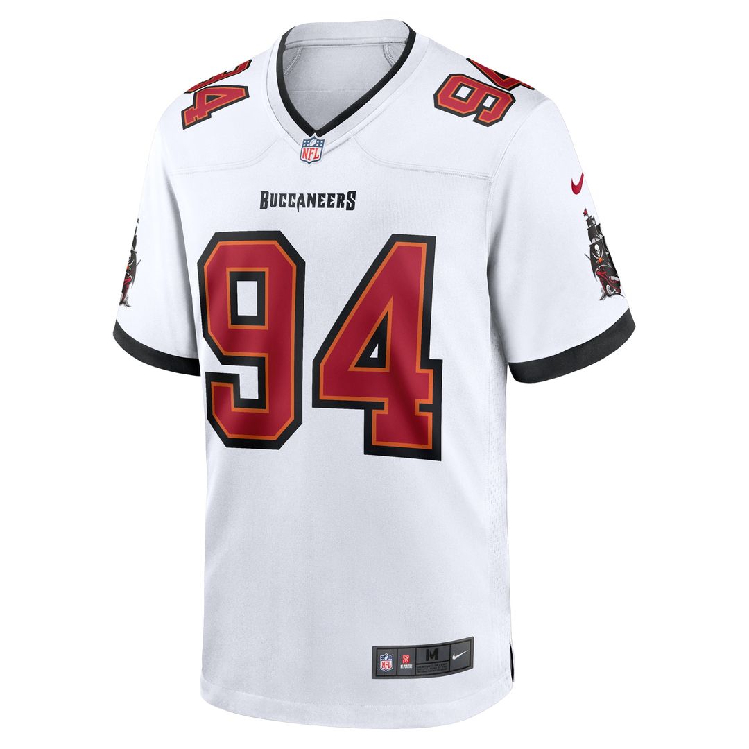 Calijah Kancey Tampa Bay Buccaneers Nike Alternate Game Jersey - Orange