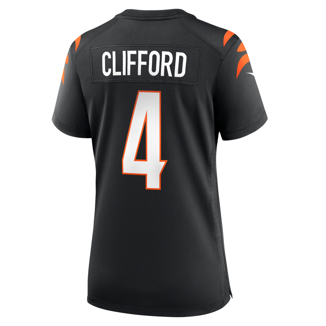 Sean Clifford Cincinnati Bengals Nike Women's Team Game Jersey -  Black