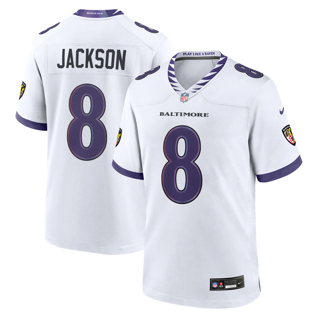 Lamar Jackson Baltimore Ravens Nike Alternate Game Jersey - Black