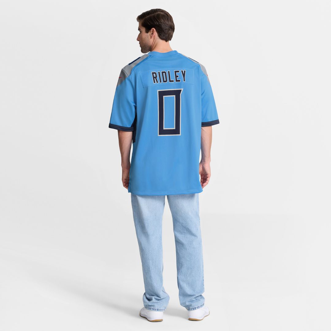 Calvin Ridley Tennessee Titans Nike Team Game Jersey -  Light Blue