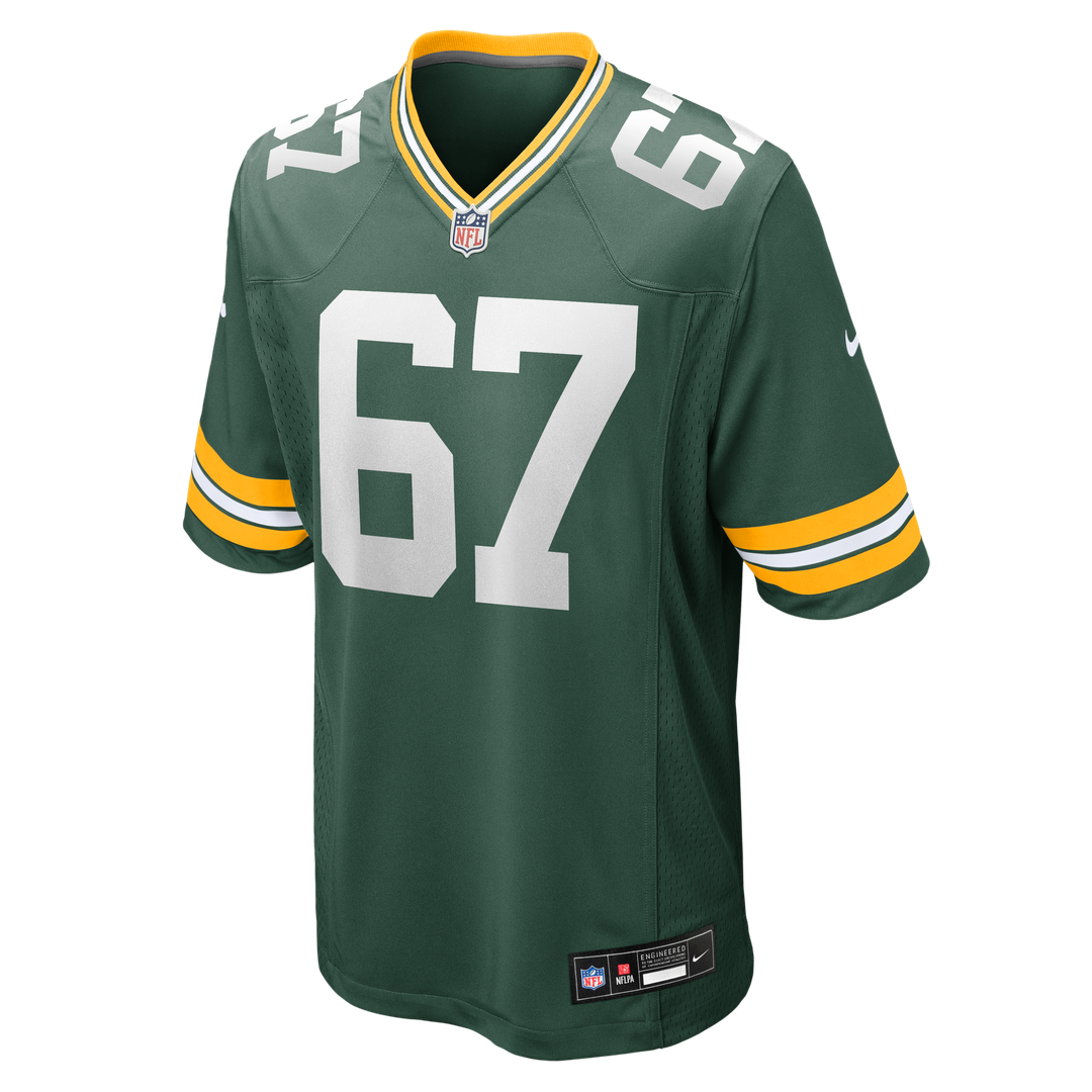 Donovan Jennings Green Bay Packers Nike Team Game Jersey -  Green