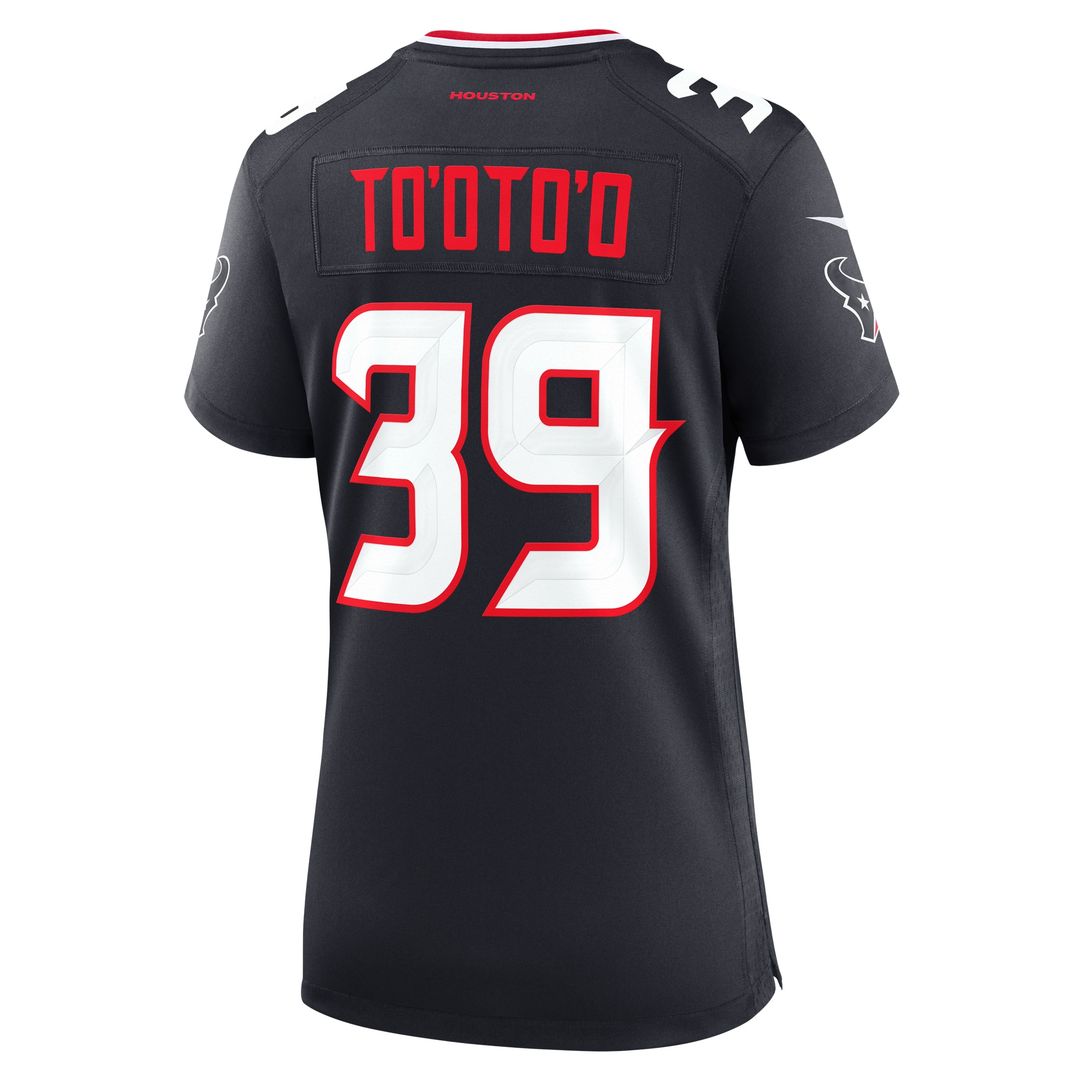 Henry To'oto'o Houston Texans Nike Women's Team Game Jersey -  Navy