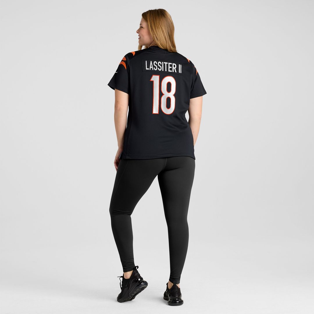Kwamie Lassiter II Cincinnati Bengals Nike Women's Game Player Jersey - Black