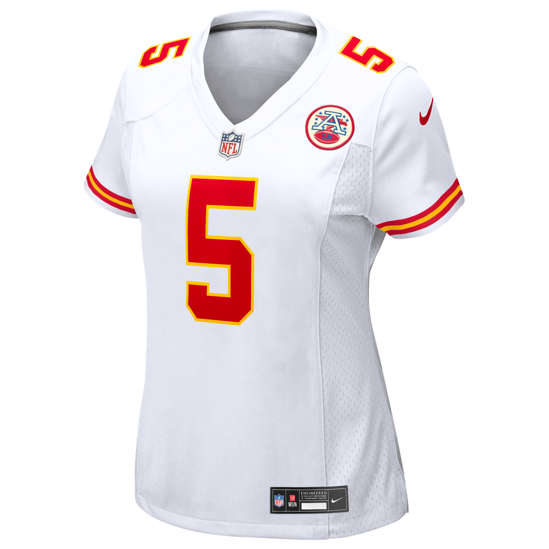 Mansoor Delane Kansas City Chiefs Nike Women's Game Jersey - White