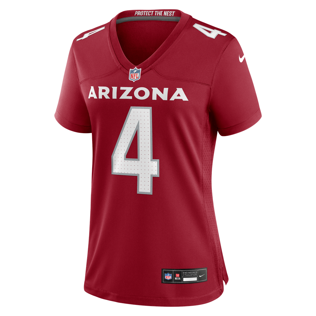 Jeremiyah Love Arizona Cardinals Nike Women's Game Jersey - White
