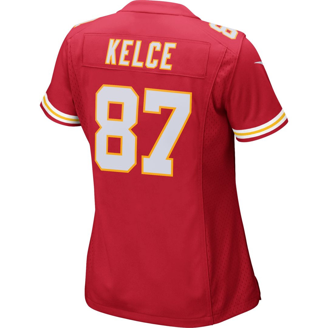 Travis Kelce Kansas City Chiefs Nike Women's Game Jersey - Red