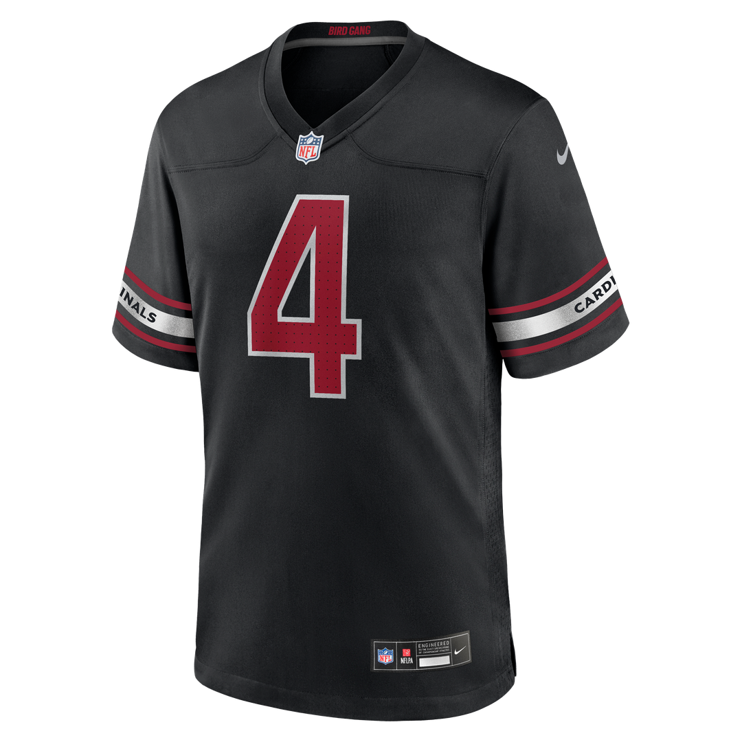 Jeremiyah Love Arizona Cardinals Nike Alternate Game Player Jersey - Black