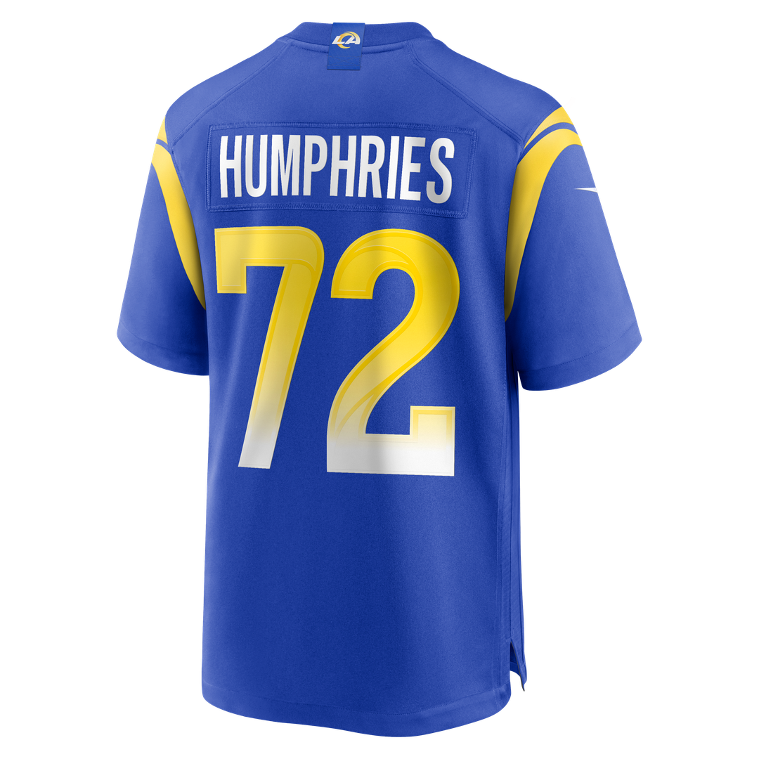 D.J. Humphries Los Angeles Rams Nike Team Game Jersey -  Royal