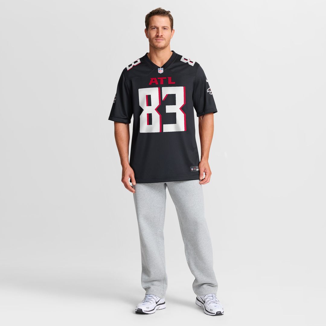 Deven Thompkins Atlanta Falcons Nike Team Game Jersey -  Black