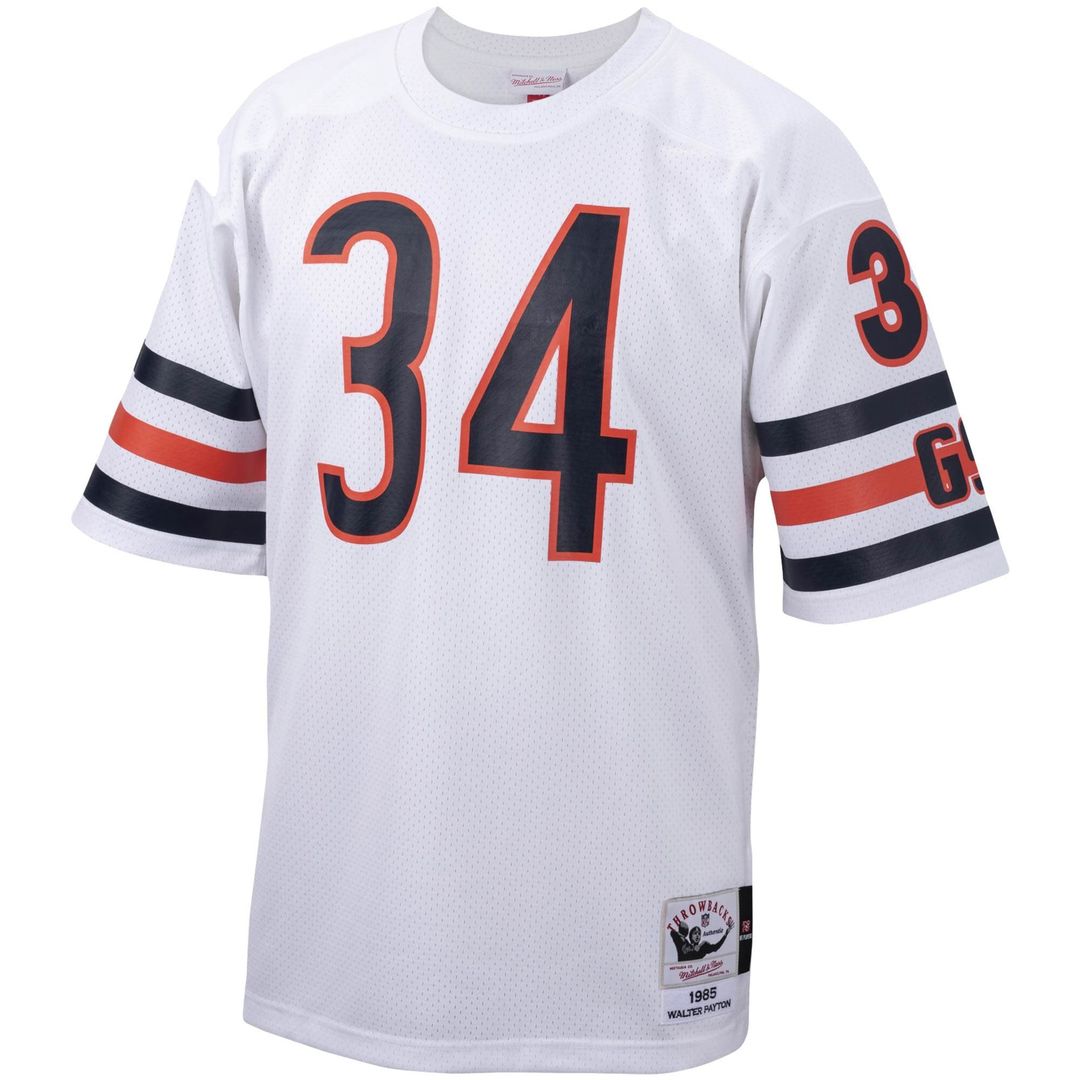 Walter Payton Chicago Bears Mitchell & Ness Big & Tall 1985 Retired Player Replica Jersey - Navy