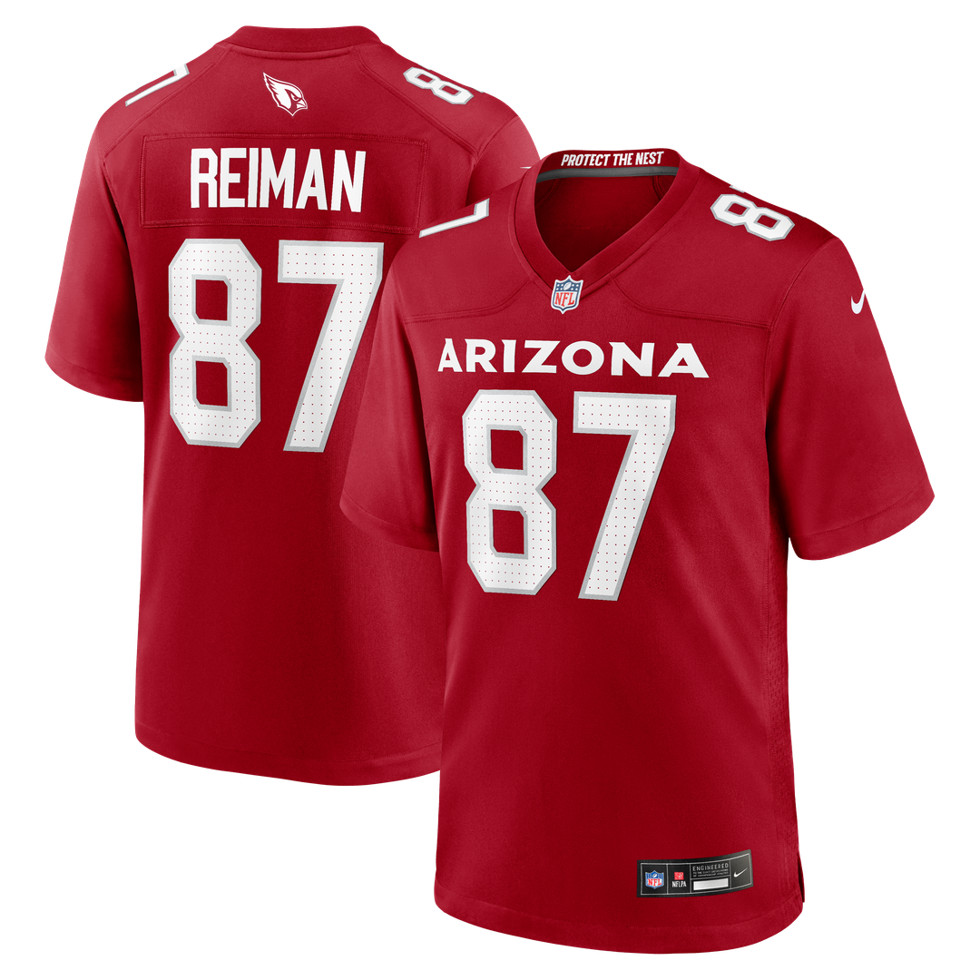Tip Reiman Arizona Cardinals Nike Team Game Jersey -  Cardinal