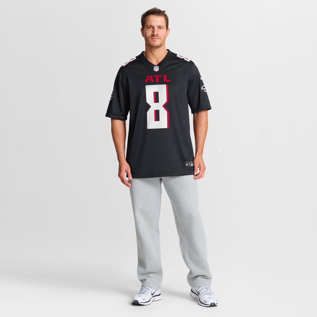 Kyle Pitts Sr. Atlanta Falcons Nike Team  Game Jersey - Black