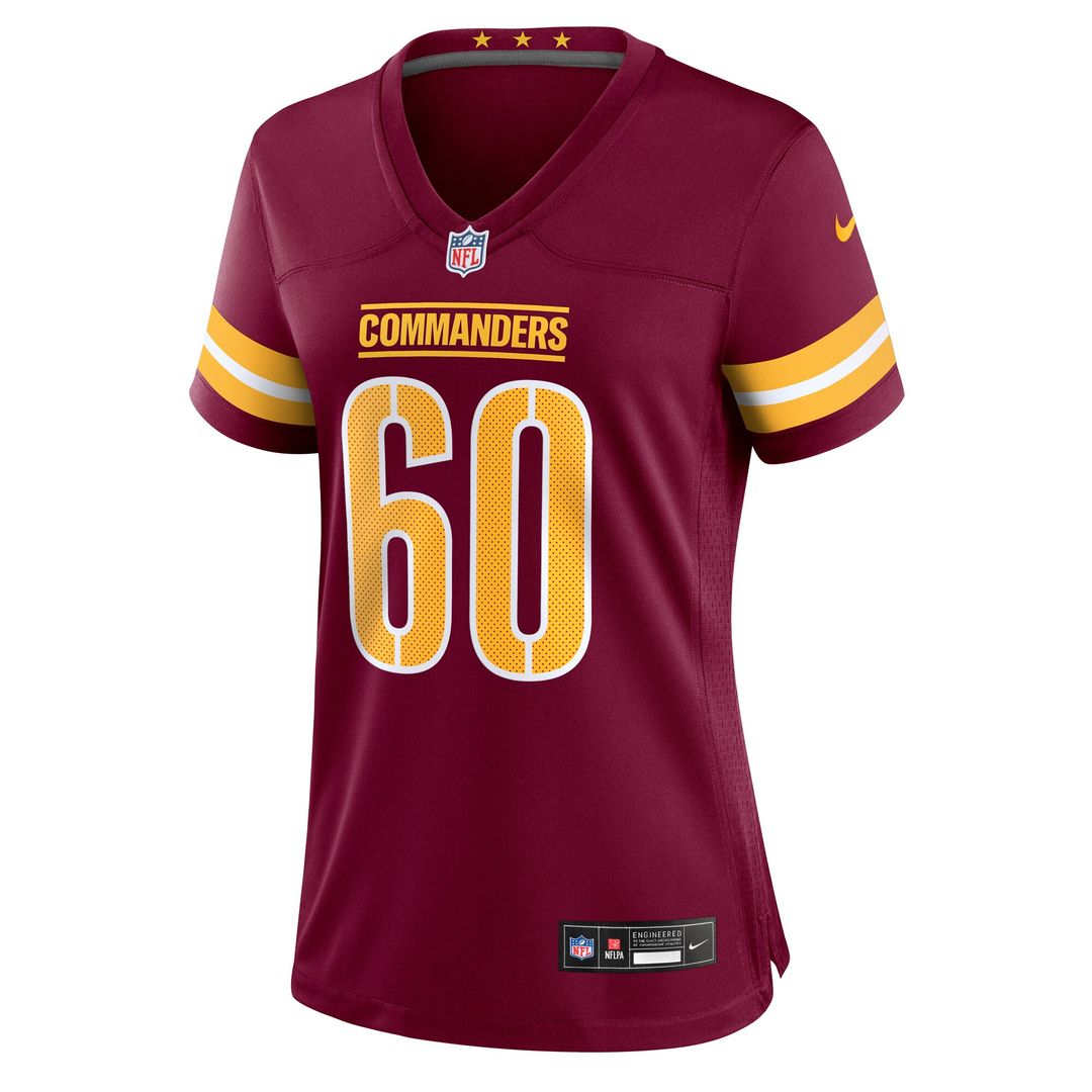 Michael Deiter Washington Commanders Nike Women's Team Game Jersey -  Burgundy