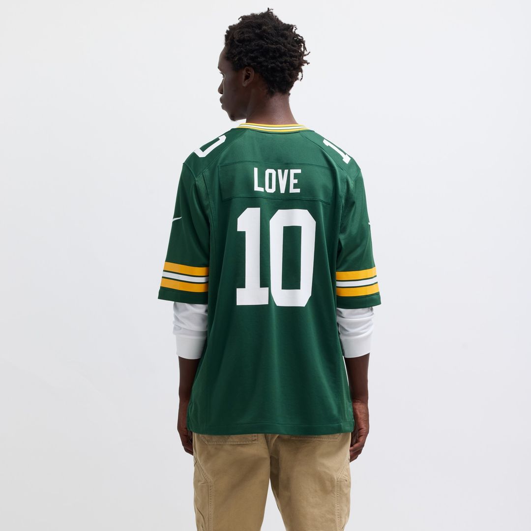 Jordan Love Green Bay Packers Nike  Game Jersey - White