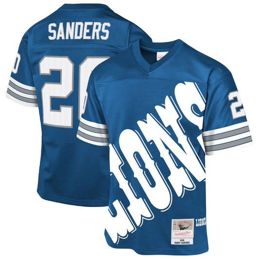Barry Sanders Detroit Lions Mitchell & Ness Youth 1996 Throwback Fashion Jersey - Blue