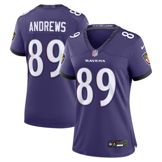 Mark Andrews Baltimore Ravens Nike Women's Team Game Jersey - Purple
