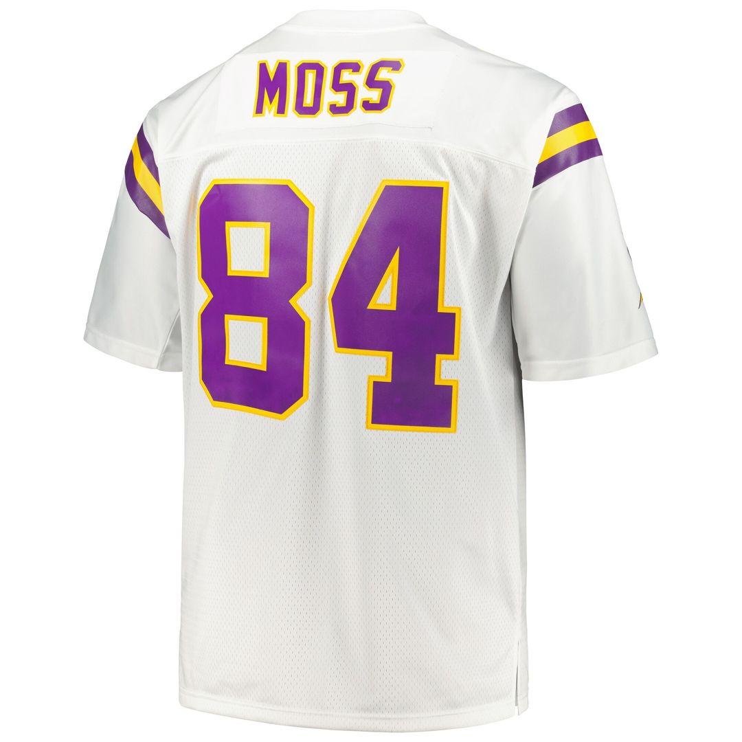 Randy Moss Minnesota Vikings Mitchell & Ness Big & Tall 1998 Retired Player Replica Jersey - Purple