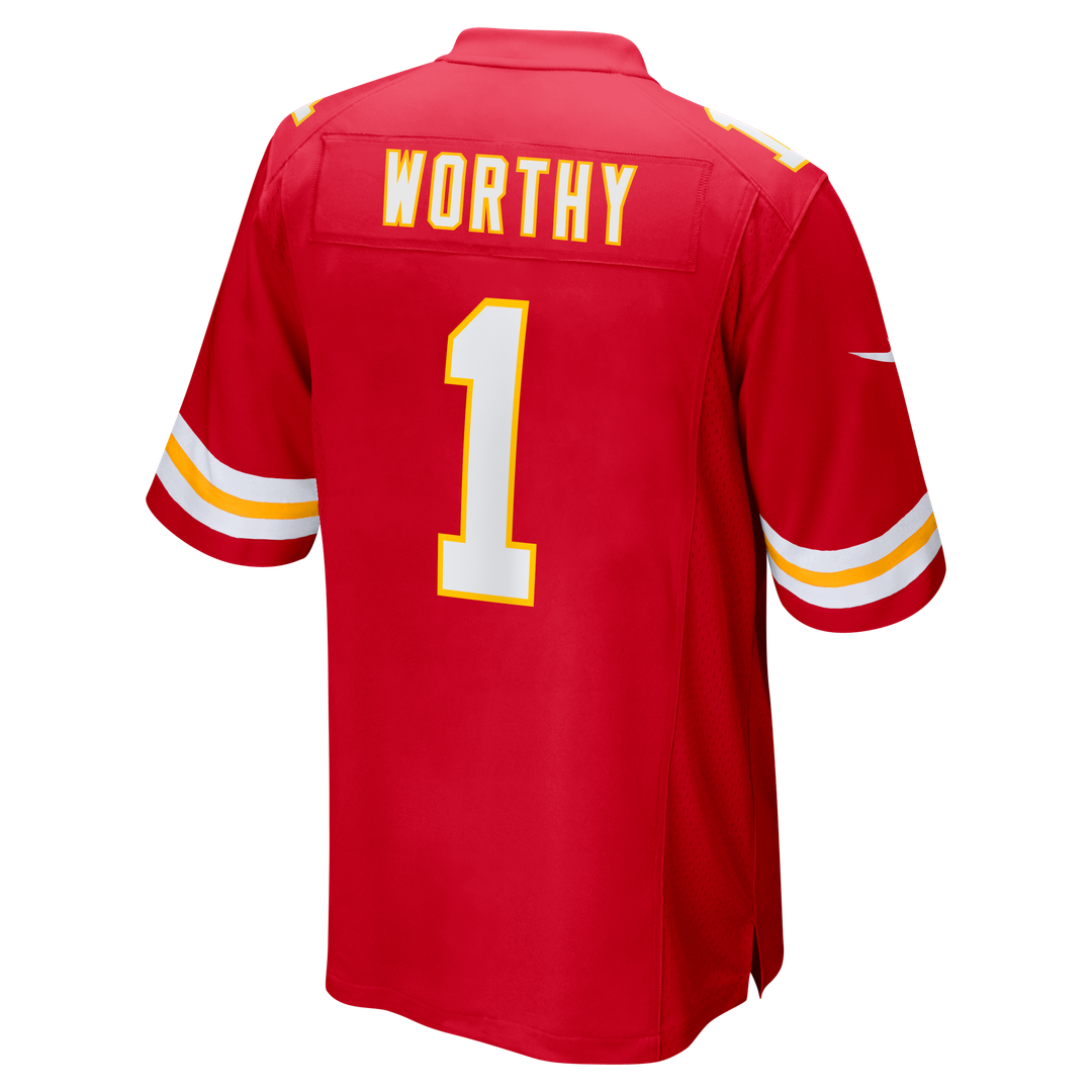 Xavier Worthy Kansas City Chiefs Nike  Player Game Jersey - Red