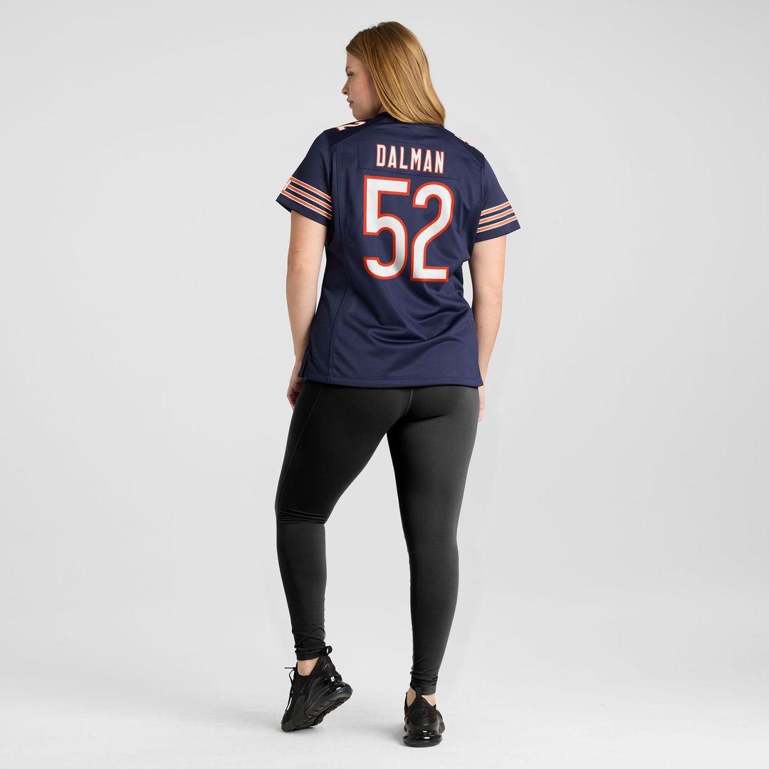 Drew Dalman Chicago Bears Nike Women's Team Game Jersey -  Navy