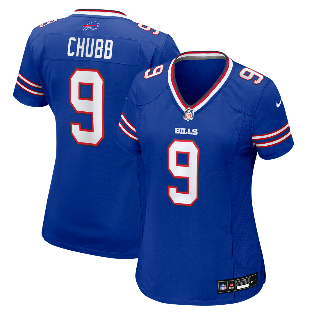 Bradley Chubb Buffalo Bills Nike Women's Team Game Jersey -  Royal