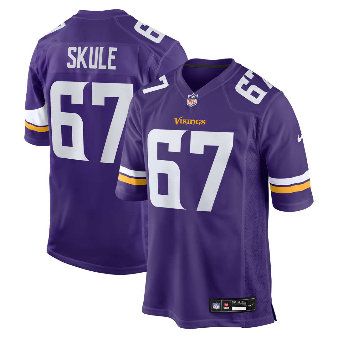 Justin Skule Minnesota Vikings Nike Team Game Jersey -  Purple
