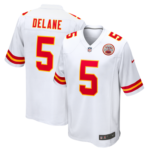 Mansoor Delane Kansas City Chiefs Nike Game Jersey - White