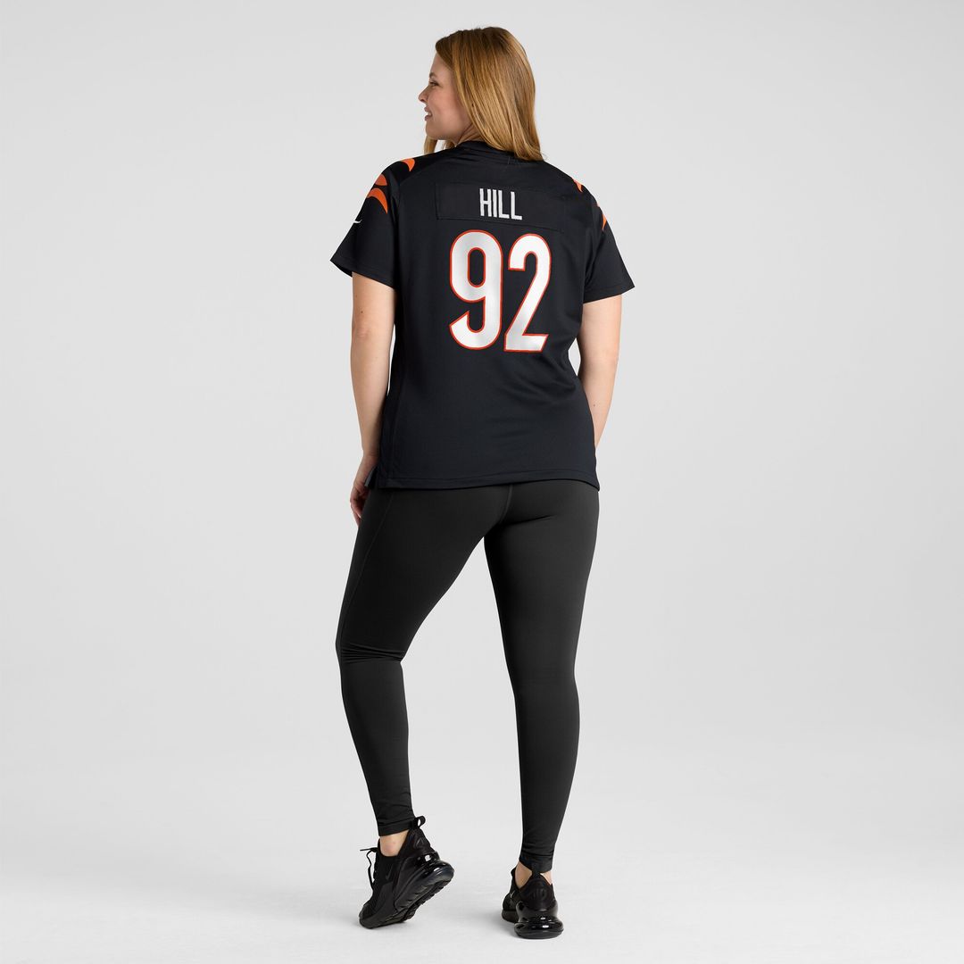 B.J. Hill Cincinnati Bengals Nike Women's Game Jersey - Black