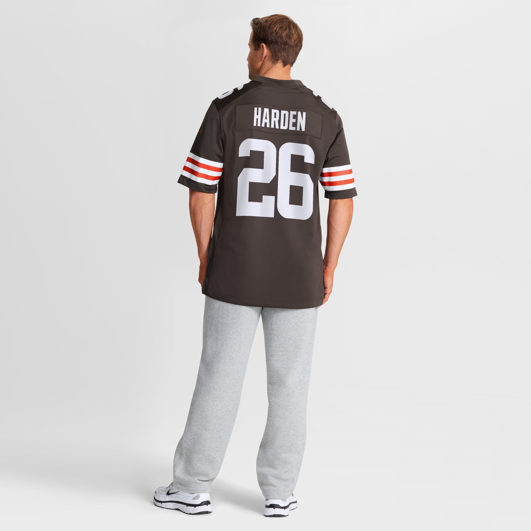 Myles Harden Cleveland Browns Nike Team Game Jersey -  Brown