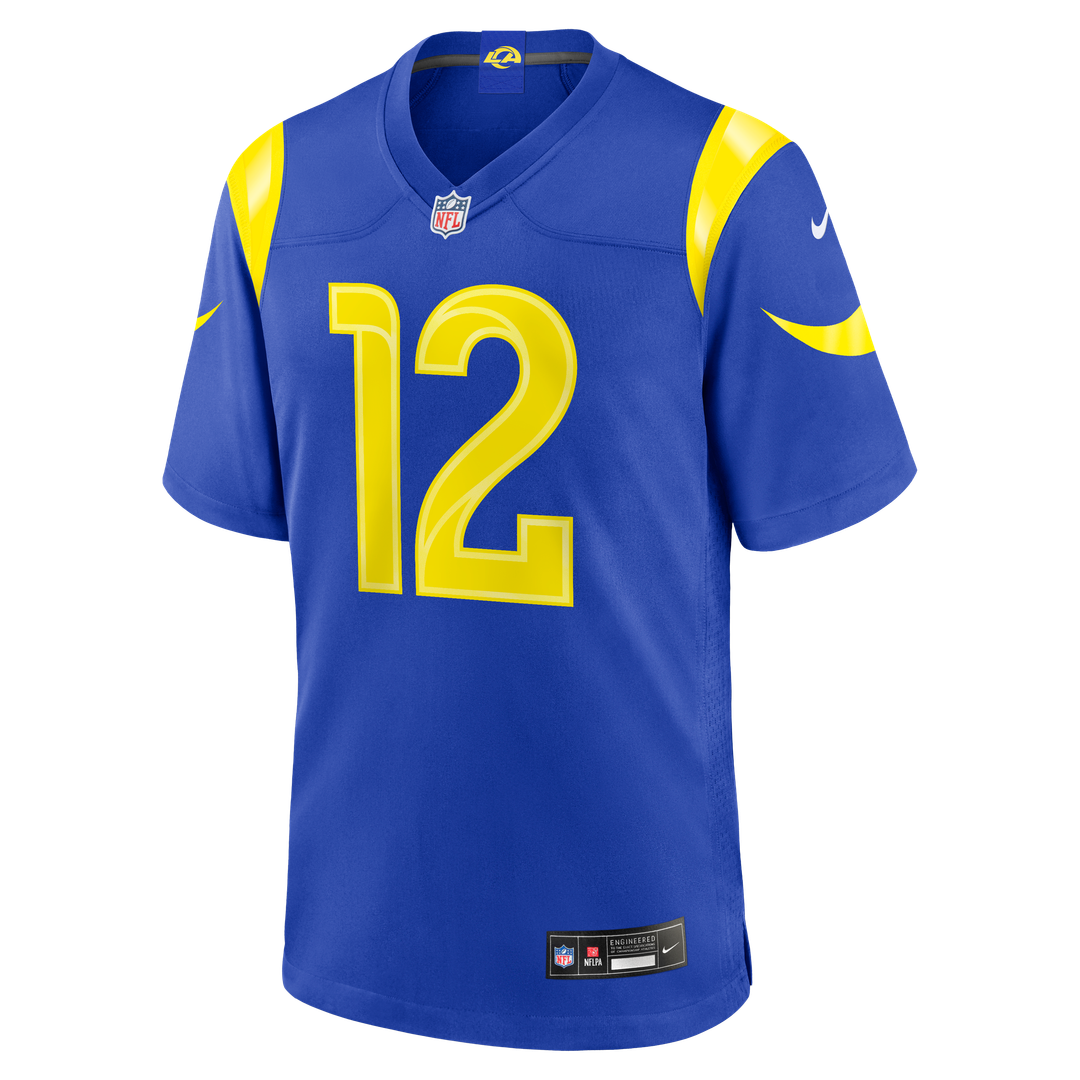 Puka Nacua Los Angeles Rams Nike Team Game Player Jersey - Royal