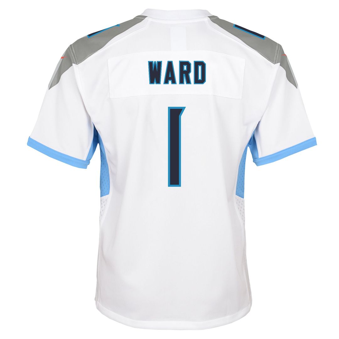 Cameron Ward Tennessee Titans Nike Youth Team Game Jersey - Light Blue