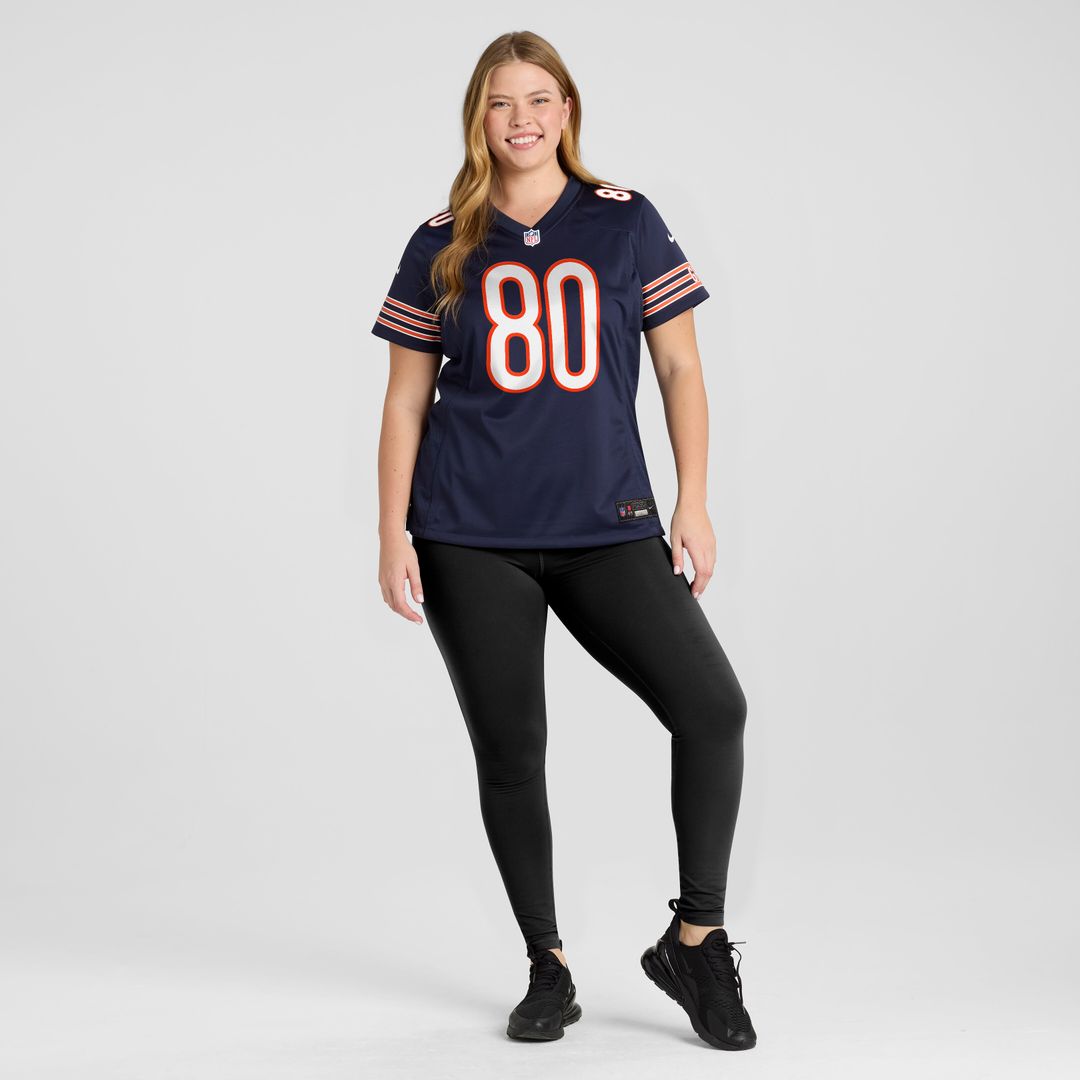Qadir Ismail Chicago Bears Nike Women's Team Game Jersey -  Navy