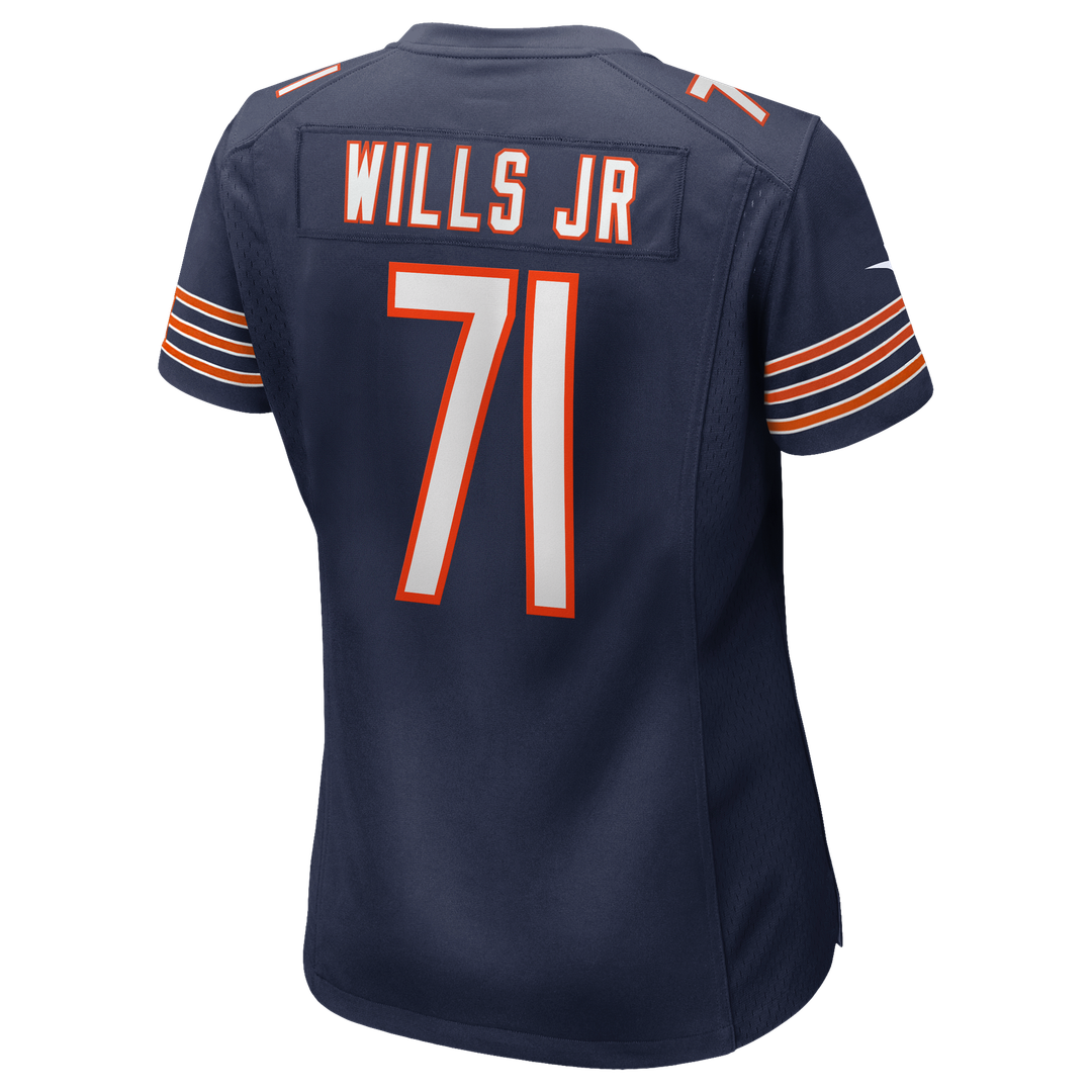 Jedrick Wills Jr. Chicago Bears Nike Women's Team Game Jersey -  Navy