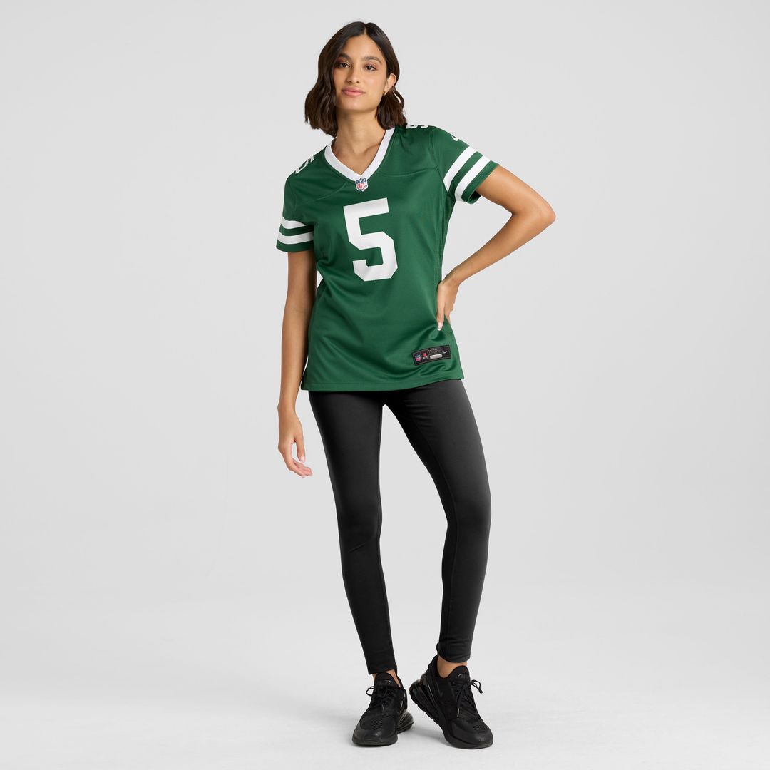 Garrett Wilson New York Jets Nike Women's Game Jersey - Legacy Green