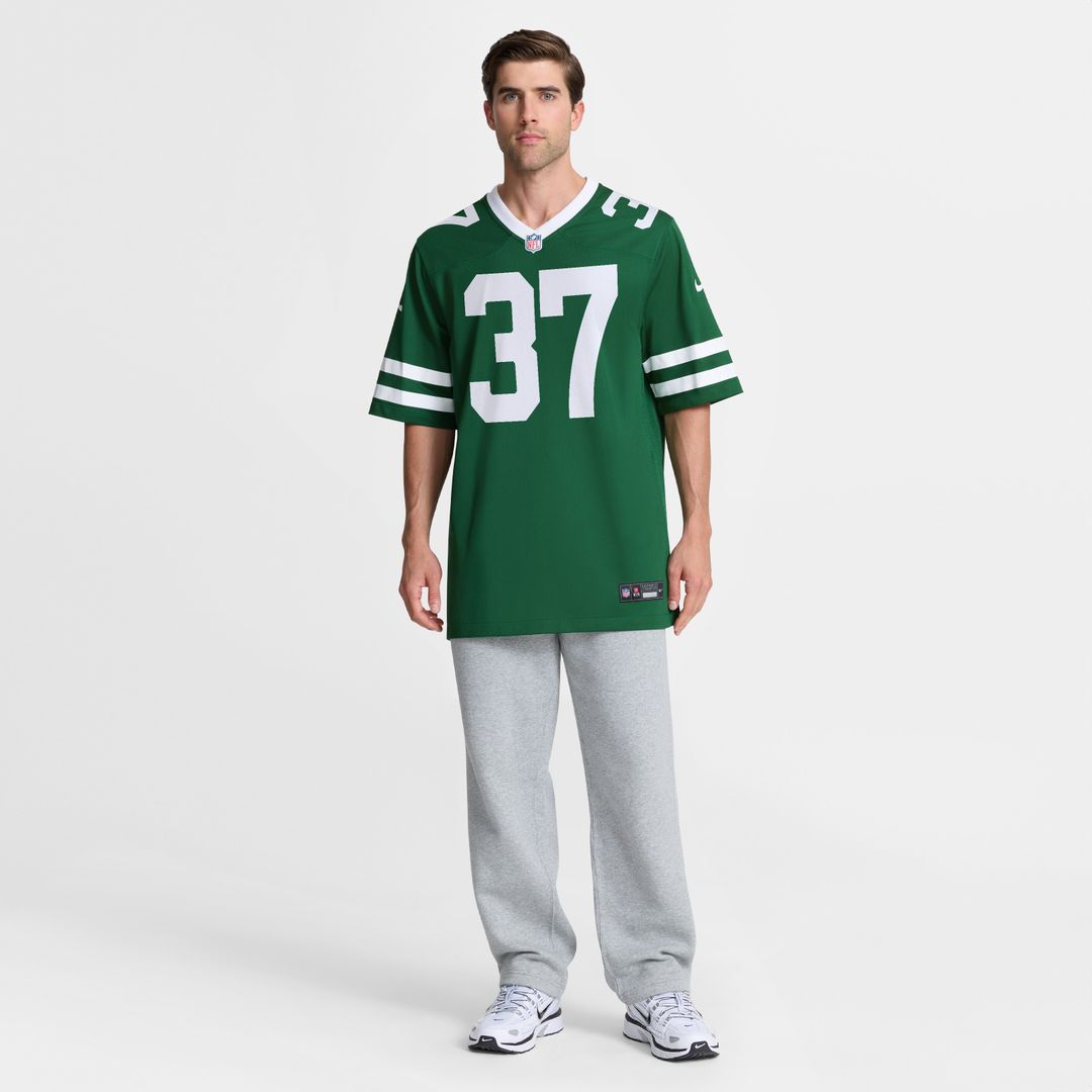 Qwan'tez Stiggers New York Jets Nike Team Game Jersey - Legacy Green