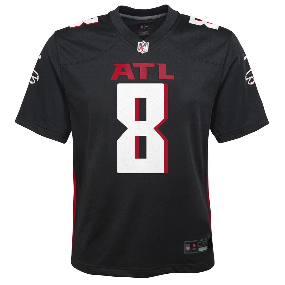 Kyle Pitts Sr. Atlanta Falcons Nike Youth Game Jersey - Black