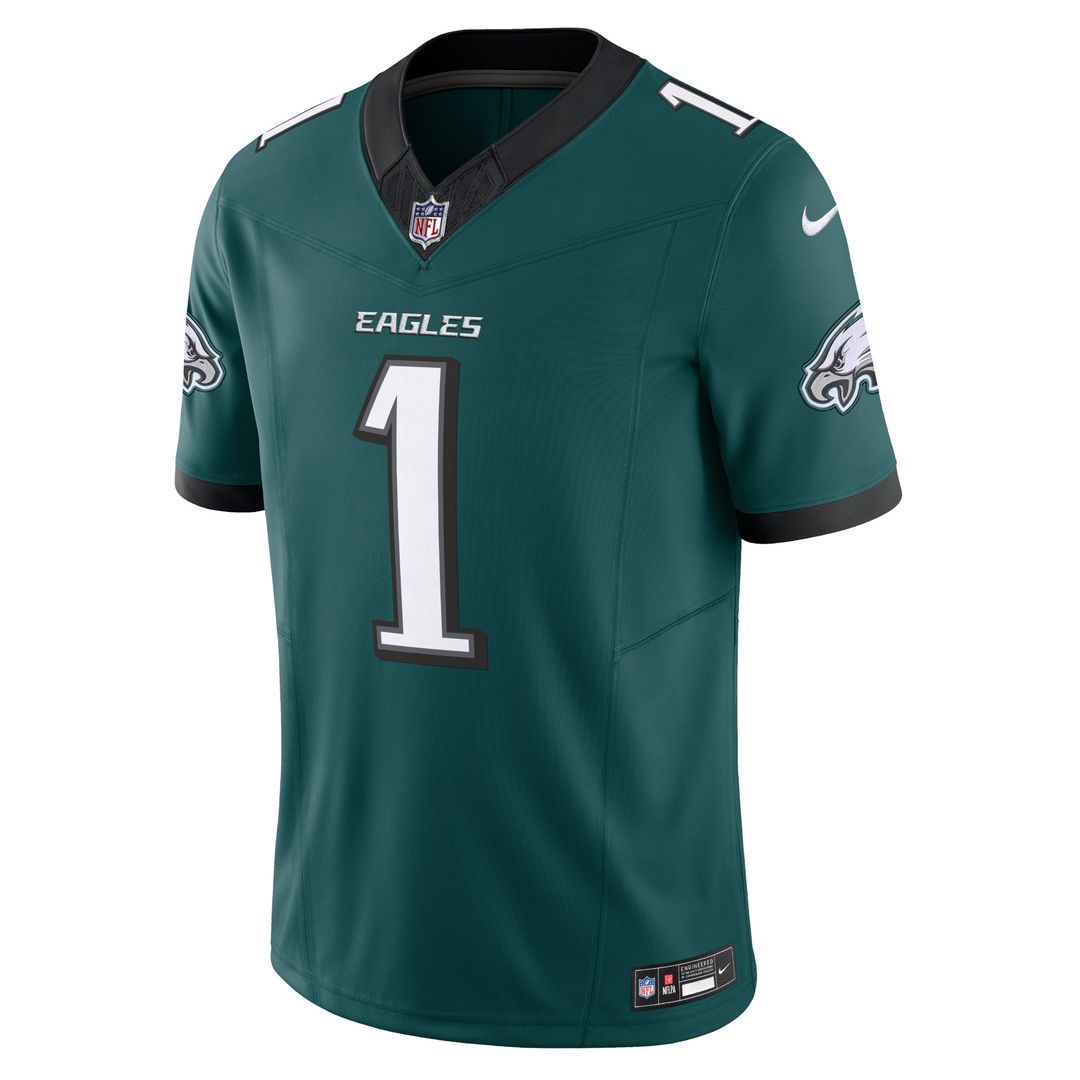 Jalen Hurts Philadelphia Eagles Nike Vapor F.U.S.E. Limited Jersey - Kelly Green