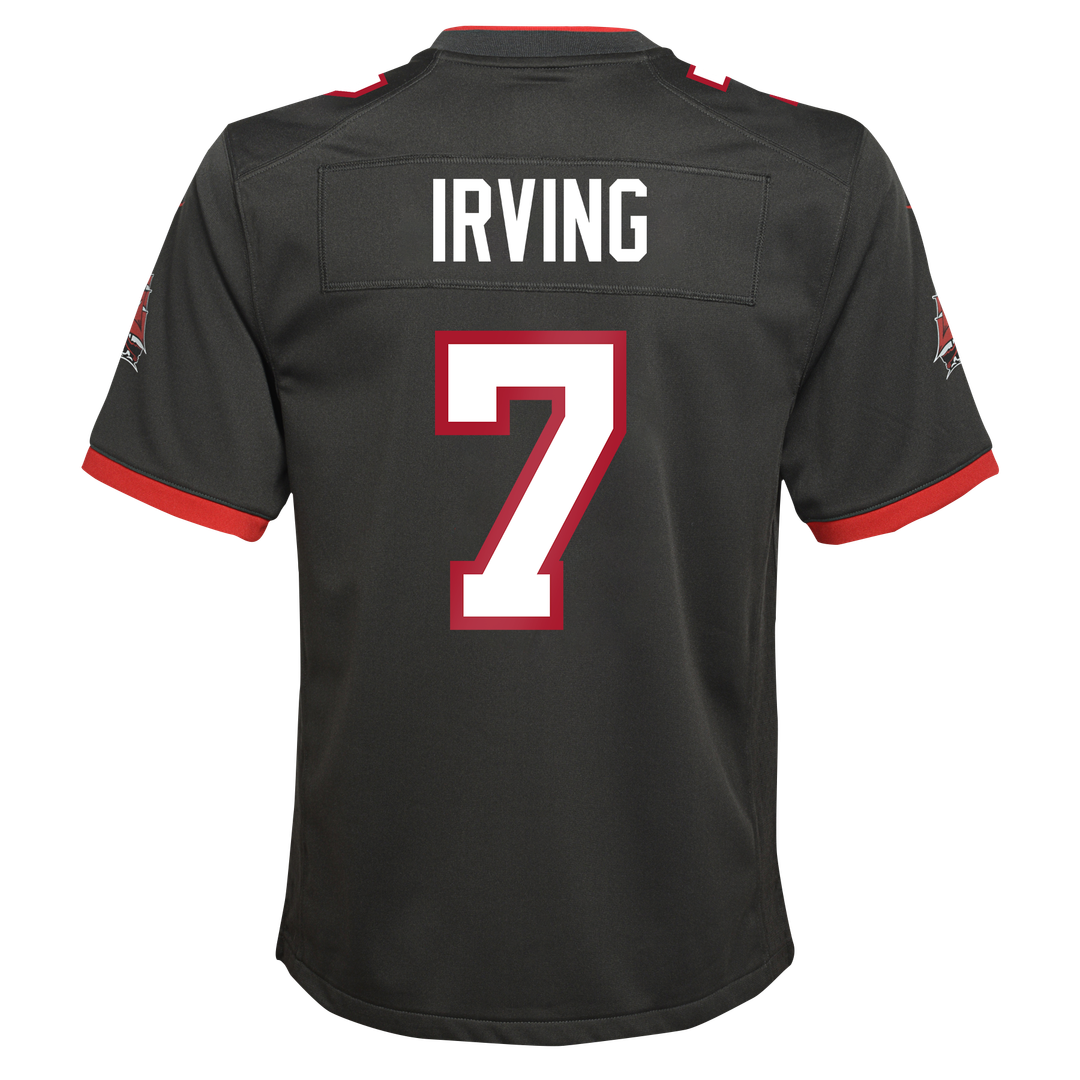 Bucky Irving Tampa Bay Buccaneers Nike Youth Alternate Game Jersey - Pewter