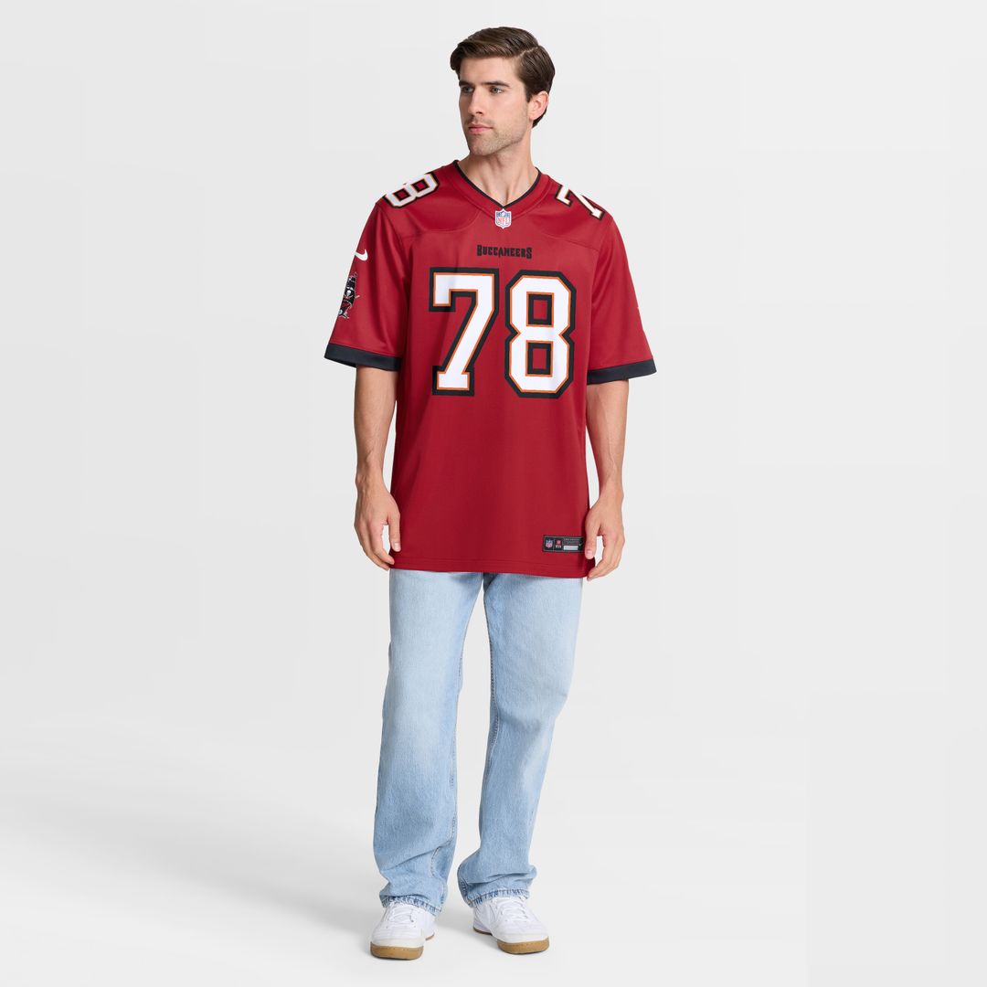 Tristan Wirfs Tampa Bay Buccaneers Nike Alternate Game Jersey - Orange