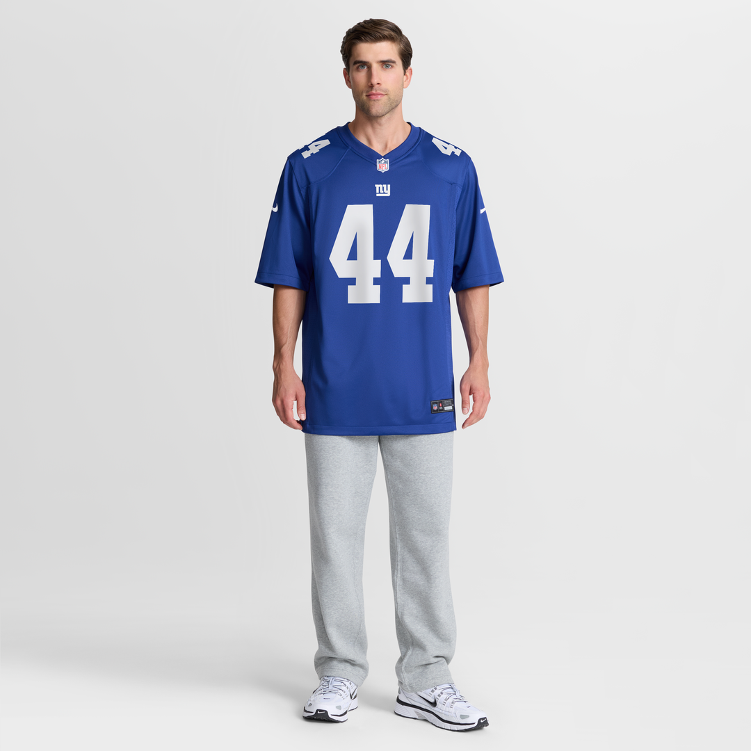 Cam Skattebo New York Giants Nike Team Game Player Jersey - Royal