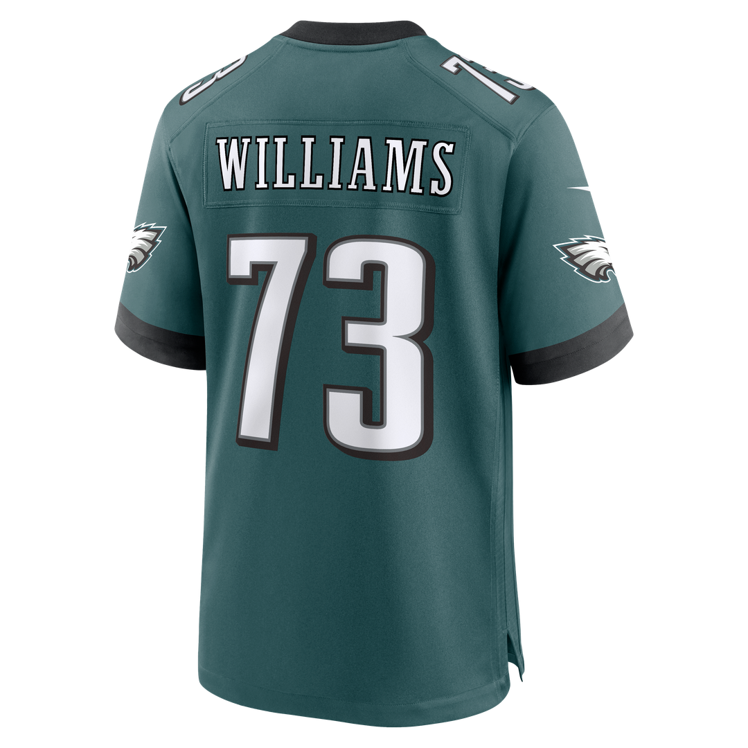 Cameron Williams Philadelphia Eagles Nike Team Game Jersey -  Midnight Green